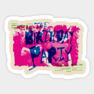 The Birthday Party Sticker